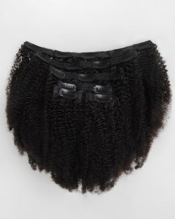 Kinky Clip In Extensions (4b/4c Hair Texture)