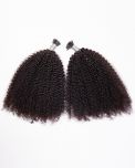 Natural Color Coily Itips Hair Extensions