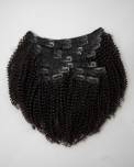 Full Head Set Coily Clip-in Extensions (3c/4a Hair Texture)