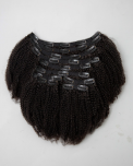Full Head Set Kinky Clip-in Extensions (4b/4c Hair Texture)