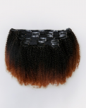 Ombre Kinky Clip-in Extensions (4b/4c)