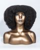 WingsbyHergivenhair Natural 4B/4C Kinky Textured Top Lace Wig With Bangs